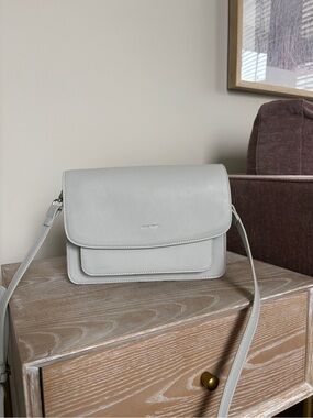 Pixie Mood Light Gray Crossbody Purse